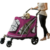 Carriola Carreola Perros Gatos Pet Gear Expedition Rosa