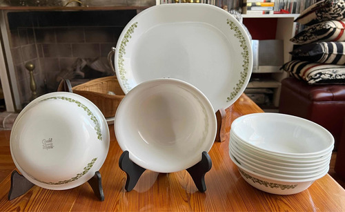 10 Compoteras Corelle By Corning.made In Usa.craizy Daisy.