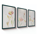 Quadros Decorativos Natureza Flor Grande Sala Escritório