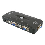 A 4 Em 1 Para Fora Comutador Do Interruptor Do Usb 2.0 Vga