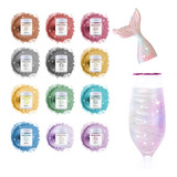 Skyvue Drink Glitter - Juego De Brillo Comestible De Grado A