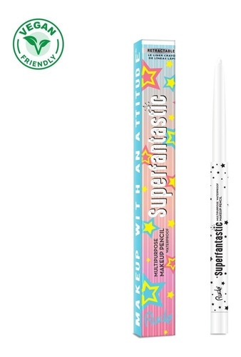 Delineador Blanco Super Fantastic De Rude Cosmetic