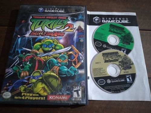 Turtles 2, Juego De Nintendo Gamecube