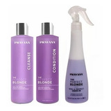 Perfect Blonde 325ml Shampoo+acondicionador+bifásico Matiza