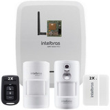 Kit Alarme Amt 8000 Pro Wifi S Fio Sensor Pet, Cam Intelbras