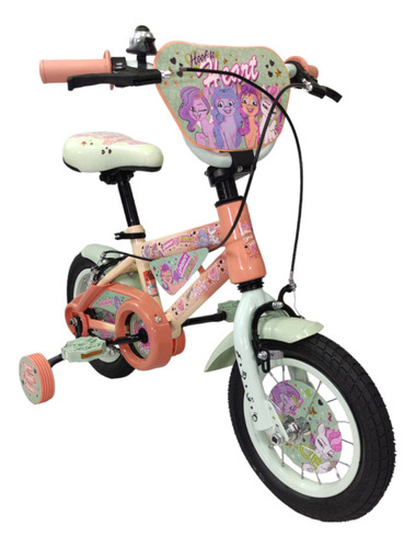 Bicicleta Para Niños Rodada 12 My Little Ponny Llantas 