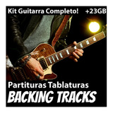 Backingtracks Guitarra Partitura Tablatura - Pacote Completo