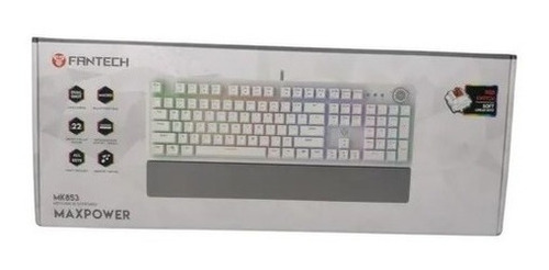 Teclado Gamer Mecánico Retroiluminado Rgb Soporte Macros 