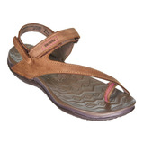 Sandalias Mujer Brahma Rg2070 Cafe