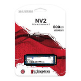 Disco Ssd Kingston Nv2 500gb Pcie 4.0