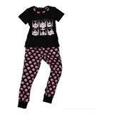 Pijama Infantil Kuoromi Conjunto 2 Piezas Para Niña 