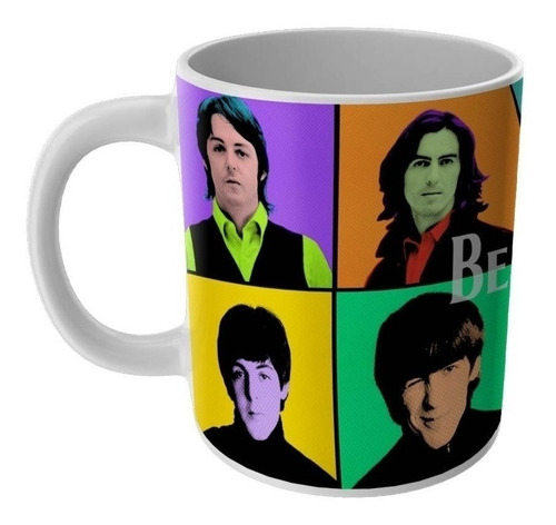 Taza Beatles Sublimada Productos Rock Modelo 10