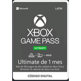 Microsoft Xbox Game Pass Ultimate  1 Meses Digital