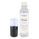 Nanoatomizador Facial Hidratante + Agua De Rosas 250 Ml