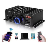 2 Canales 800w Digital Bluetooth Amplificador Usb Mini Home