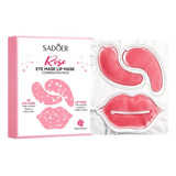 Set Combinado De Mascarillas Labiales Rose Eye Mask Para El