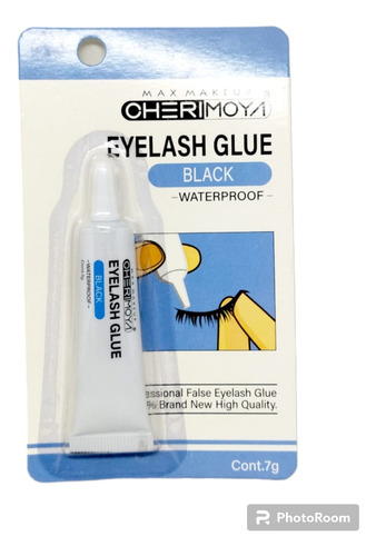 Cherimoya Eyelash Glue Waterproof Black Pegamento De Pestaña