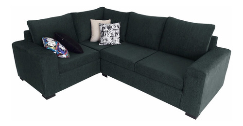 Sillon Sofa Esquinero 2,5 X 1,8 Premium Chenille Fullconfort