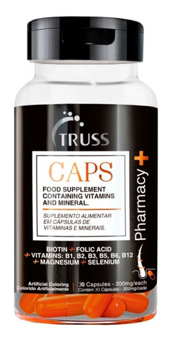 Truss Caps Pharmacy 30 Cápsulas- Original + Brinde