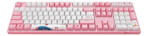 Teclado Akko, Inalambrico/rosa/108 Teclas