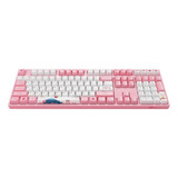 Teclado Akko, Inalambrico/rosa/108 Teclas