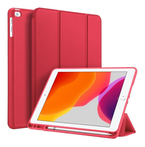Funda Smart Case Para iPad 8 10.2 8 Octava Generacion Ranura