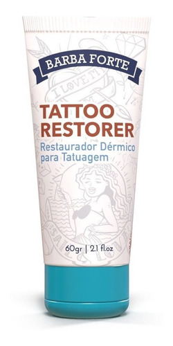 Tattoo Restorer Restaurador De Tatuagem Barba Forte 60g