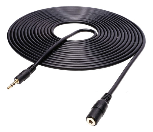 Cable De Audio De Plug De 3.5mm - Macho/hembra, 5 Metros