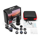 Kit 10 Lentes Smartphone Celular Zoom Macro Wide Fisheye P69