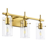 Solfart Gold 3 Accesorios De Baño Para Espejo, Tocador, Baño