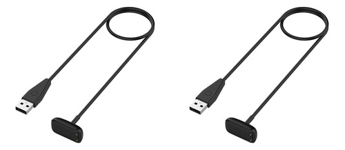 2 Cargadores Magnéticos Inalámbricos Usb Para Fitbit Charge