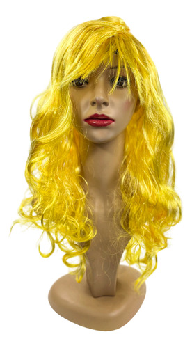 Peruca Lace Wig Cabelo P/ Fantasia De Carnaval Varias Cores