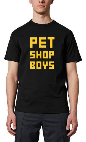 Camiseta Unissex Algodão Show Pet Shop Boys Banda Anos 80 