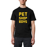 Camiseta Unissex Algodão Show Pet Shop Boys Banda Anos 80 