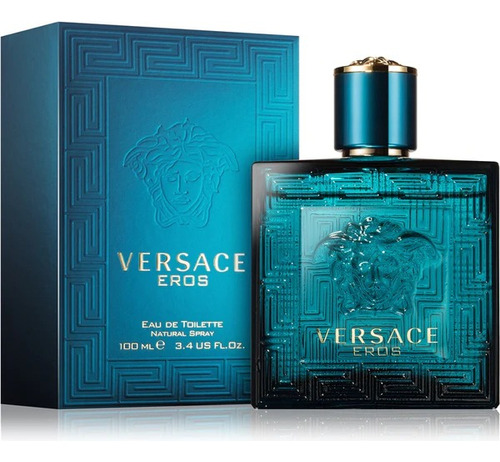 Versace Eros Edt 100 ml Hombre - mL a $3899