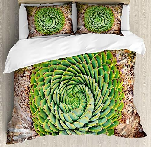 Fundas Para Edredones - Ambesonne Plant Duvet Cover Set, Na