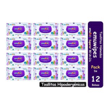 12pack Toallitas Humedas Emubaby Emuwipes Superior 80unid