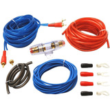 Kit De Cables 800w Pmpo Para Potencias 10 Gauges Rca