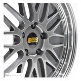 Rines 18x8 5/114 Tipo Bbs Gris Satinado + Aro Pulido