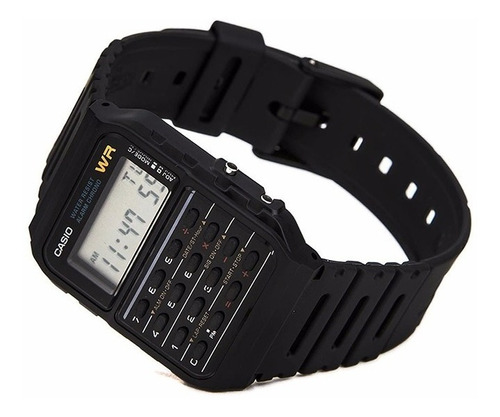 Reloj Caucho Casio Retro Calculadora Ca-53w-1z Newmar