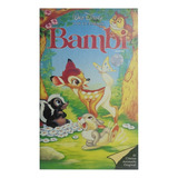 Película Vhs Bambi (1942) Disney Original En Español