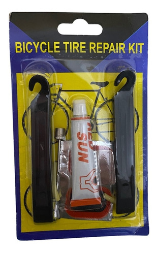 Kit De Reparación Bicicleta Parche Pegamento