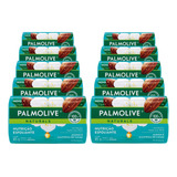 Kit 10 Sabonetes Em Barra Palmolive Nutrição Esfoliante 85g