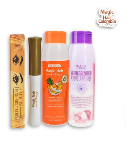 Shampoo Anticaida, Repo Y Gel Pestañas - mL a $51