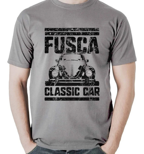 Camiseta Fusca Vw Camisa Carro Antigo, Clássicos Combi Vw