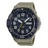 Reloj Casio Mrw210h-5av Para Hombre Analógico Correa De