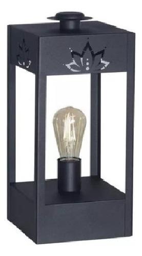 Farol Fanal Electrico De Pie 1 Lampara Led 43,5cm Deco Retro