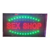 Painel De Led Luminoso Placa Sex Shop Led Pisca