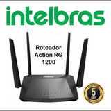 Roteador Wireless Intelbras Action Rg 1200, Gigabit, Dual Ba