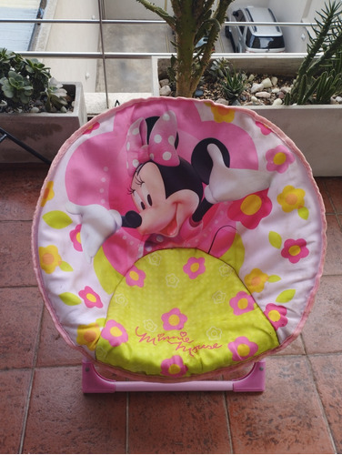 Reposera Importada Nena Plegable Disney Minnie